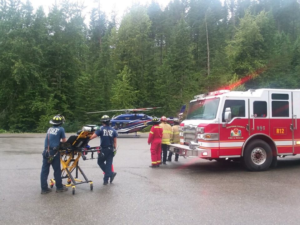North Idaho man missing since Friday rescued from ravine, taken to Kootenai Health for evaluation